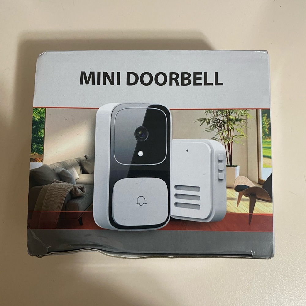 Mini doorbell for your home with WIFI connection